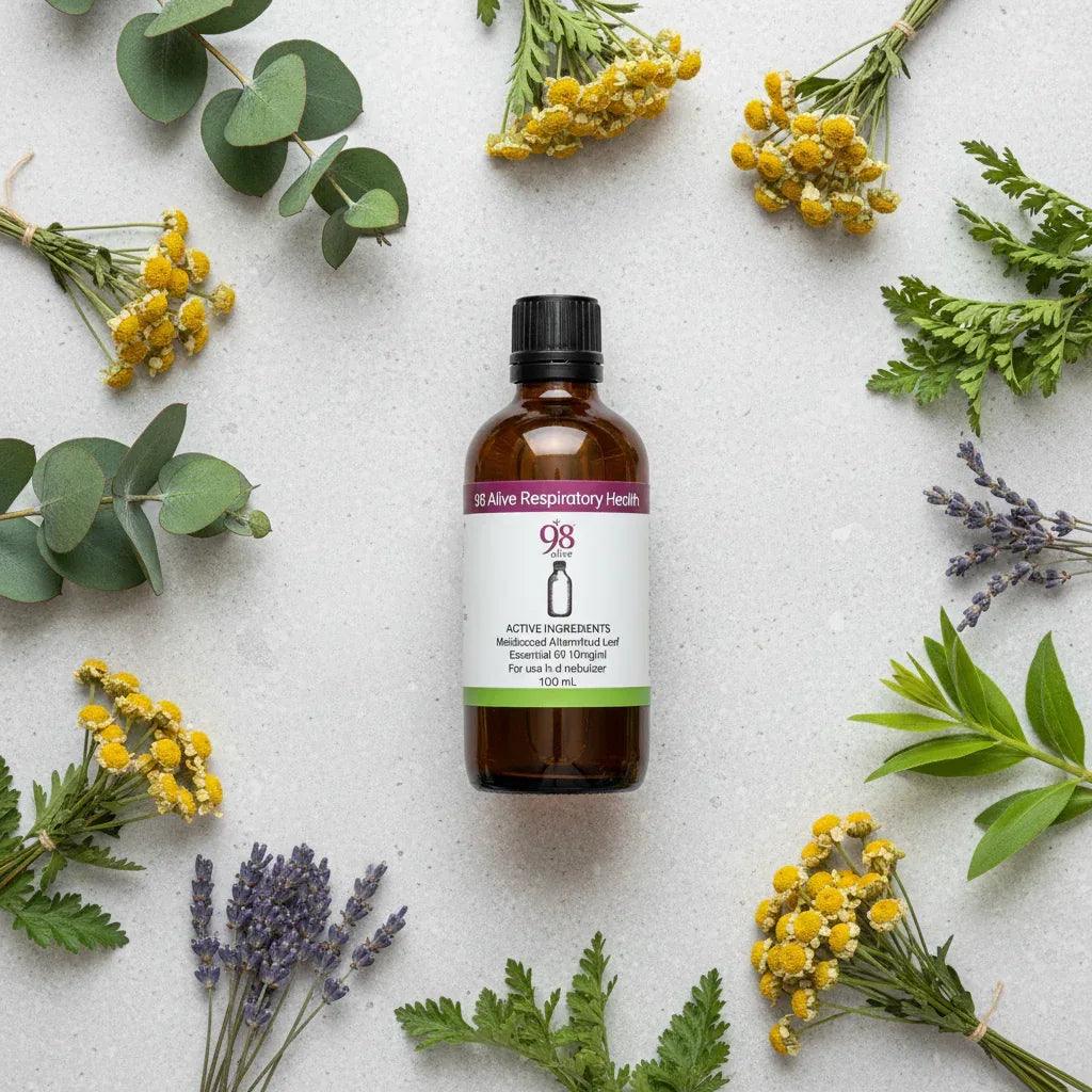 98 Alive Respiratory Health - Flat Lay